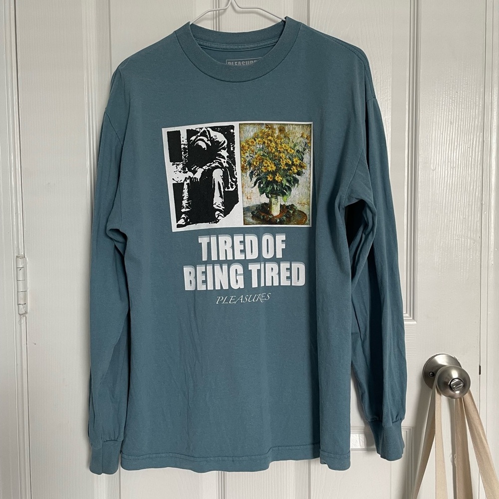 Pleasures Long Sleeve T Shirt